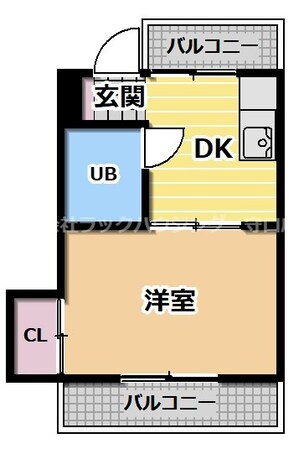 西三荘駅 徒歩11分 3階の物件間取画像